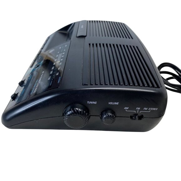 Vintage GE 7-4664B AM/FM Stereo Clock Radio With Dual Wake System & Snooze - Picture 2 of 5